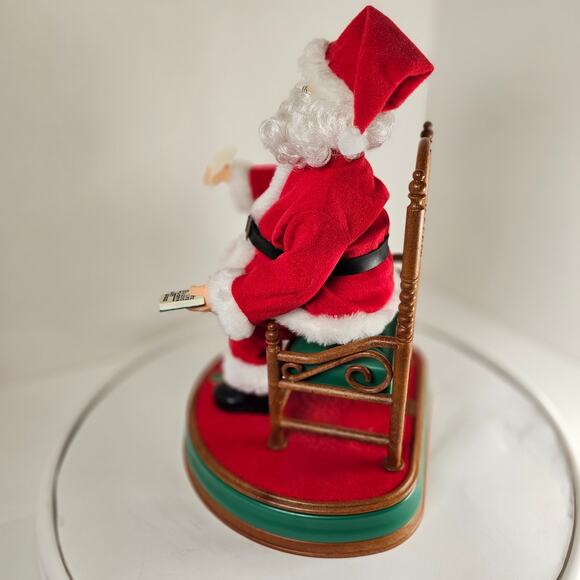 Telco Motionette Talking Santa 1997 Animated 18" Christmas Decor Figure Works - Picture 8 of 14